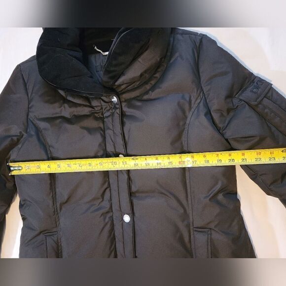DKNY puffer trench coat women's large - Picture 11 of 11